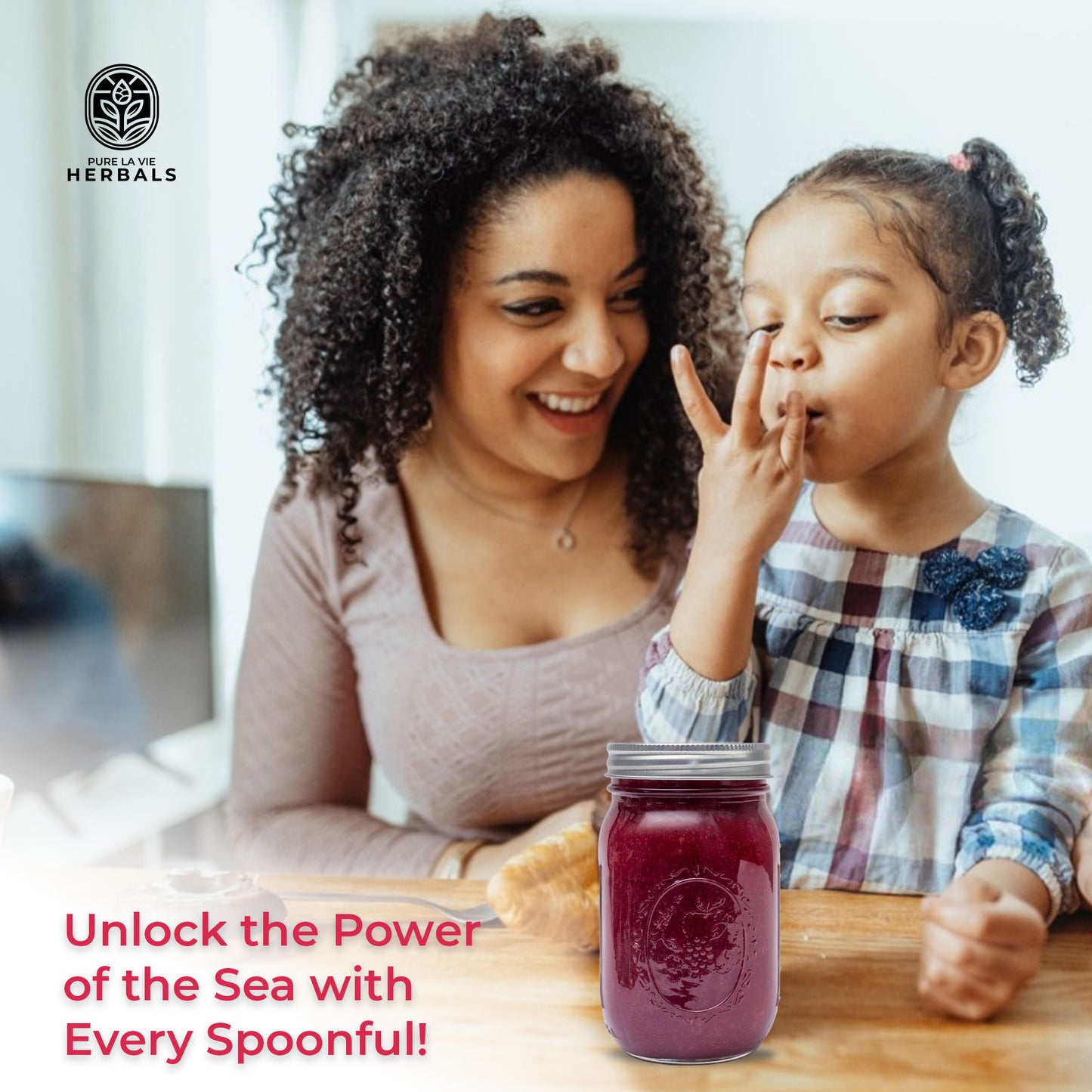 Beetroot Sea Moss Gel – 16oz | Wildcrafted, 92 Minerals, Heart & Energy Support | Vegan & Kid-Friendly