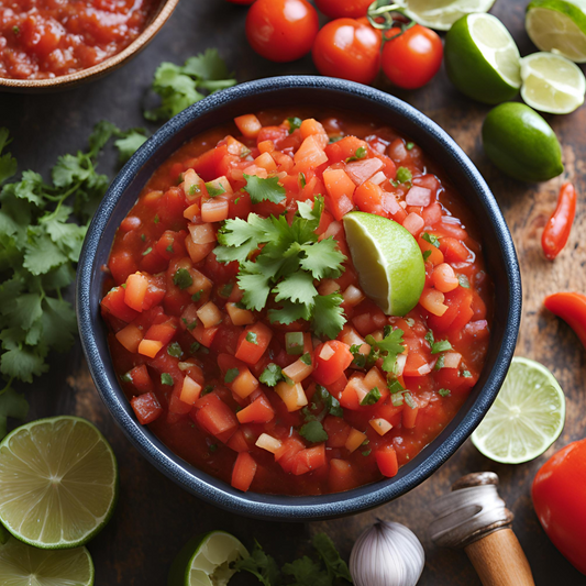 Zesty Vegan Sea Moss Salsa (With Sea Moss Gel)